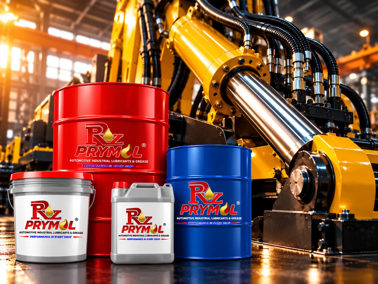 Prymol Industrial Hydraulic Oil fluid power technology